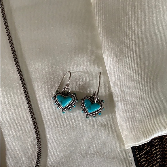 Navajo Turquoise Set Rare Stamped - Picture 13 of 16